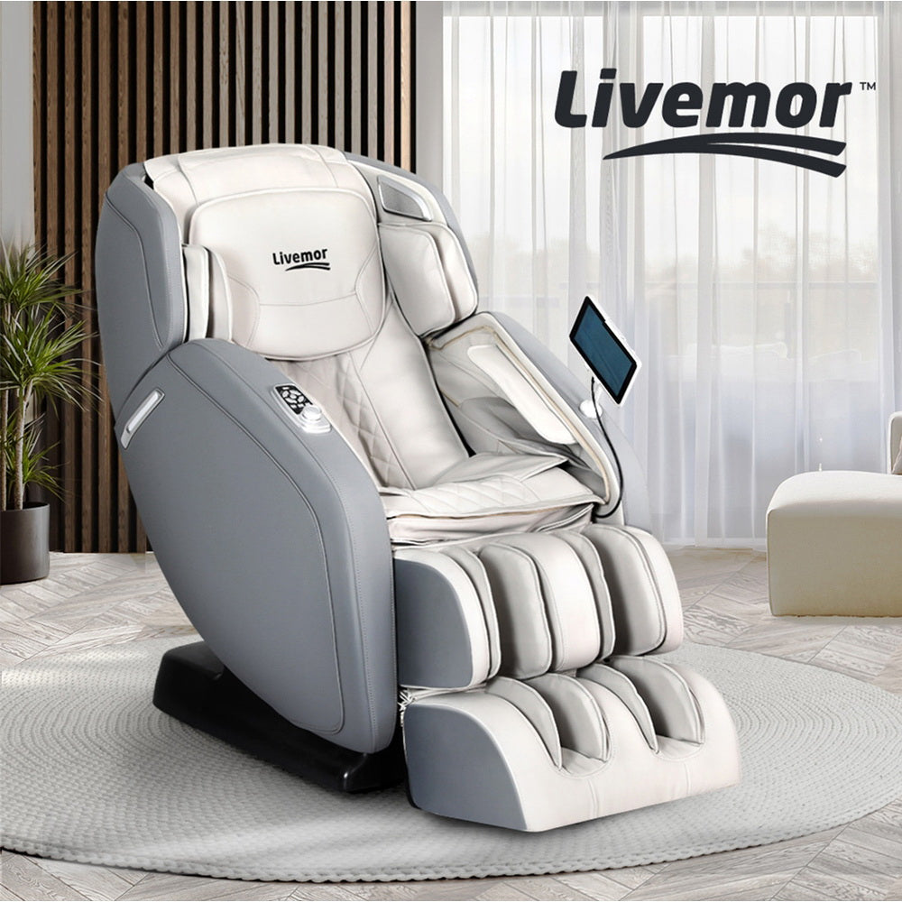Livemor 4D Massage Chair Electric Recliner Home Massager Gary-0