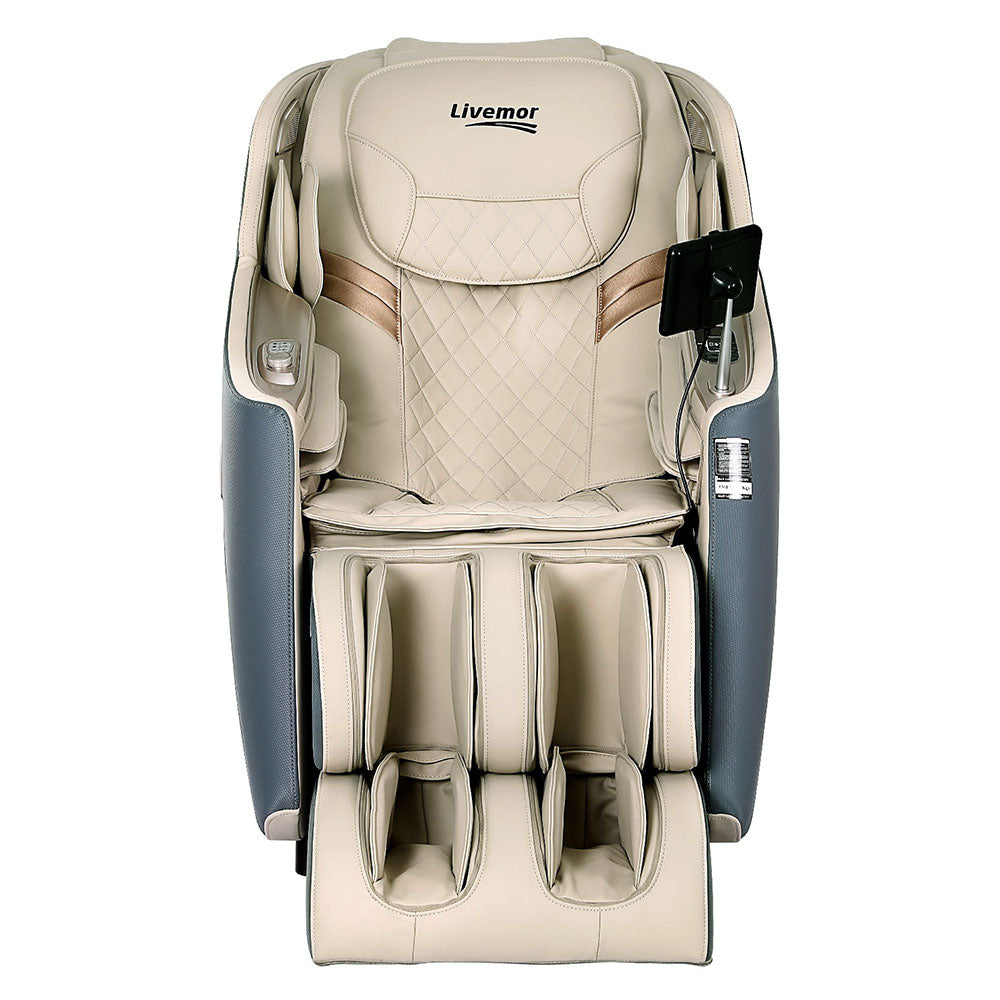 Livemor Massage Chair Electric Recliner Home Massager 3D Opal-2